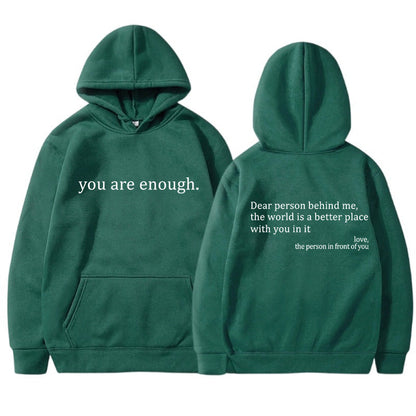 Tekst| Unisex Hoodie