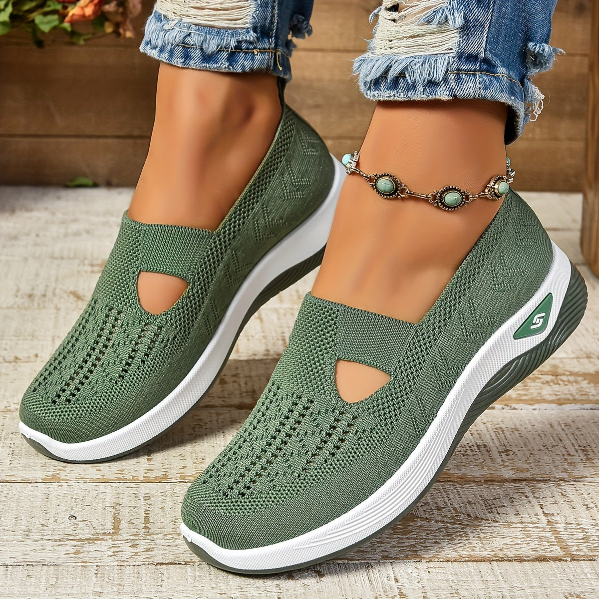 Orthopedische slip-on damesschoenen