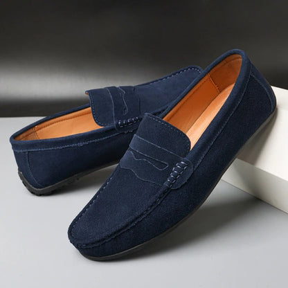 Xavi Iconische leren loafer